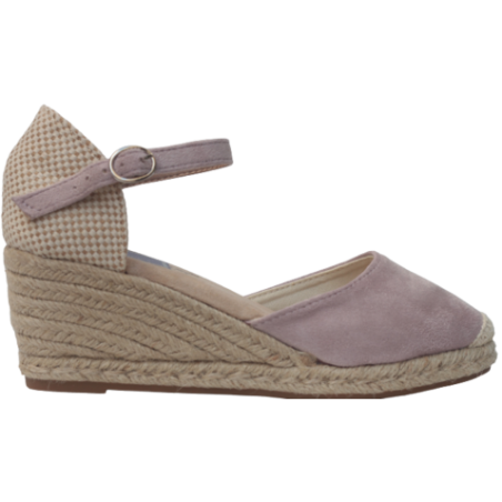 CUÑA ESPARTO DANIELA PLANTILLA MEMORY FOAM MALVA